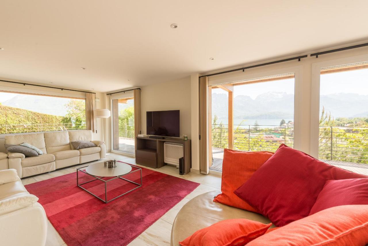 Le Panoramic - Loft & Mainfloor Outstanding Lake View - Lla Selections By Location Lac Annecy Sévrier Exterior foto