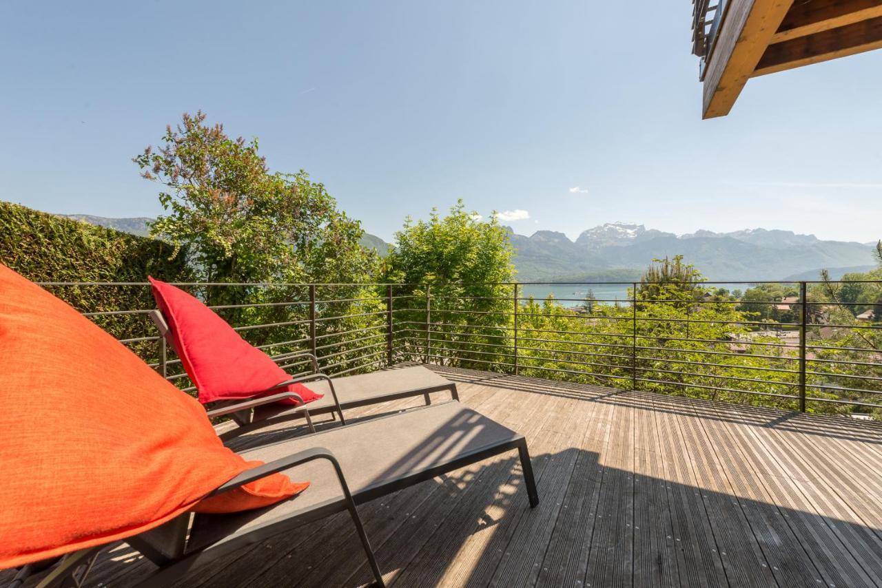 Le Panoramic - Loft & Mainfloor Outstanding Lake View - Lla Selections By Location Lac Annecy Sévrier Exterior foto